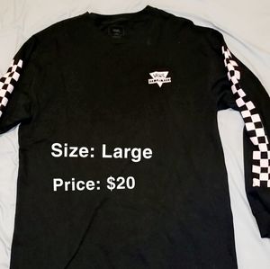 Long Sleeve Vans Tee